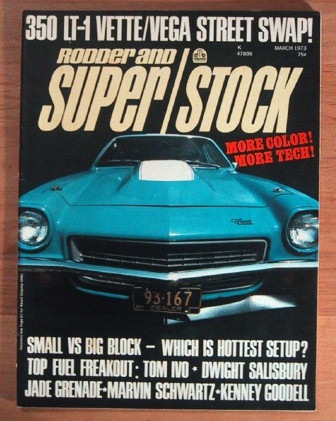 RODDER & SUPER/STOCK 1973 MAR - TOP FUELERS GALORE